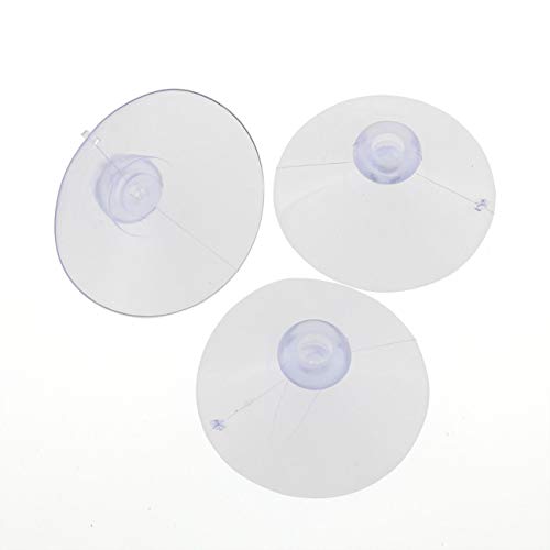 E-outstanding Suction Cup 25PCS 45mm Transparent PVC Plastic Sucker Pads