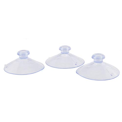 E-outstanding Suction Cup 25PCS 45mm Transparent PVC Plastic Sucker Pads