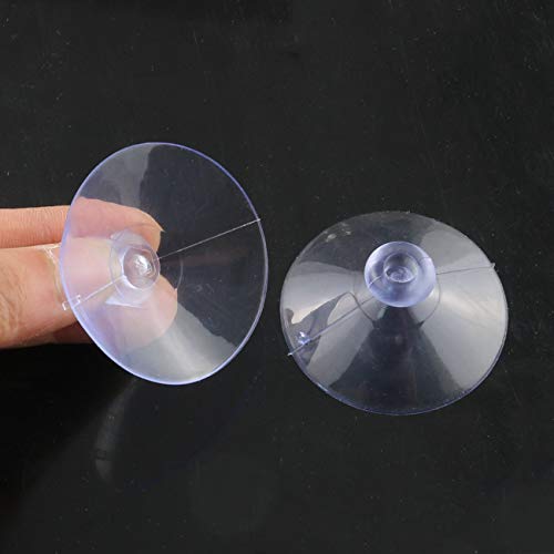 E-outstanding Suction Cup 25PCS 45mm Transparent PVC Plastic Sucker Pads