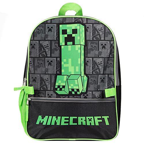 Minecraft Backpack with Lunch Box for boys