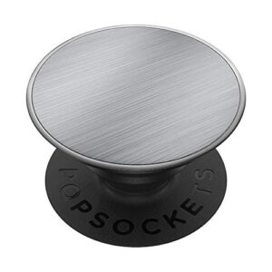 vogue-metal-silver popsockets popgrip: swappable grip for phones & tablets