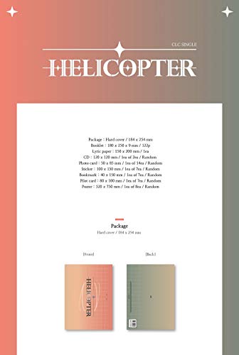 Cube Entertainment CLC - Helicopter Album+Folded Poster