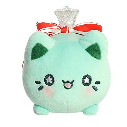 Aurora - Tasty Peach - 7" Winter Wreath Meowchi