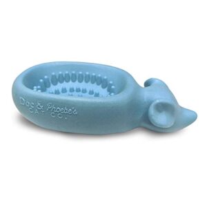 doc & phoebe's wet feeder for cats, blue (33051)