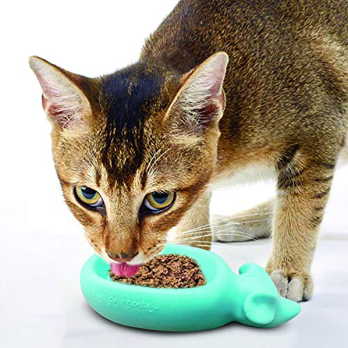 Doc & Phoebe's Wet Feeder for Cats, Blue (33051)