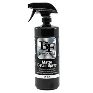 blackfire pro detailers choice bf-675 matte detail spray, 32 oz.