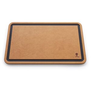 weber cutting board, brown