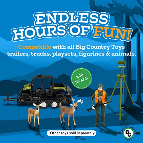 Big Country Toys Large Hunting Playset - Hunting Toys for 3 Year Old Boys & Girls and Up