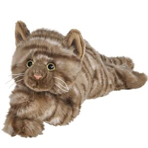 bearington louie small plush cat stuffed animal, 15 inch