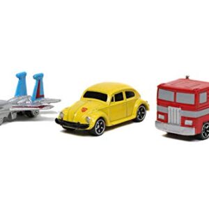 Transformers G1 1.65" Nano 3-Pack Die-cast Cars, Toys for Kids and Adults