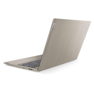 Lenovo Ideapad 3 Laptop, 15.6" Full HD Display, 10th Gen Intel Core i3-1005G1 Dual-Core Processor, 8GB DDR4 Memory, 256GB PCIe SSD, HDMI, Wi-Fi, Bluetooth, Webcam, Windows 10 Home, Almond