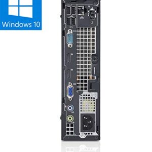 Dell Optiplex 9020 USFF Desktop - Intel i5-4570 Upto 3.6GHz, HD Graphics 4600 4K Support, 16GB RAM, 1TB SSD, DisplayPort, HDMI, DVD, AC Wi-Fi, Bluetooth, TDL - Windows 10 Pro (Renewed)