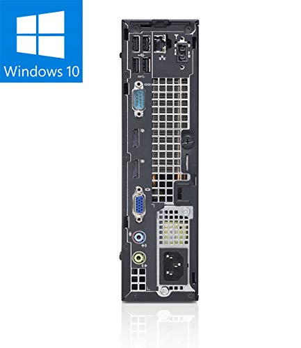 Dell Optiplex 9020 USFF Desktop - Intel i5-4570 Upto 3.6GHz, HD Graphics 4600 4K Support, 16GB RAM, 1TB SSD, DisplayPort, HDMI, DVD, AC Wi-Fi, Bluetooth, TDL - Windows 10 Pro (Renewed)