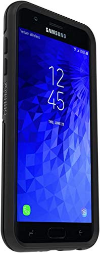 OtterBox Symmetry Series Case for Samsung Galaxy J7 (2018)/J7 2nd gen/J7 V 2nd gen/J7 Refine -Non Retail Packaging - Black