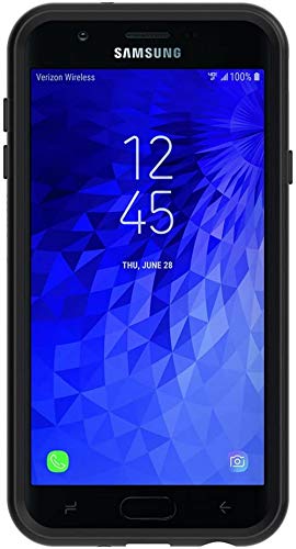 OtterBox Symmetry Series Case for Samsung Galaxy J7 (2018)/J7 2nd gen/J7 V 2nd gen/J7 Refine -Non Retail Packaging - Black