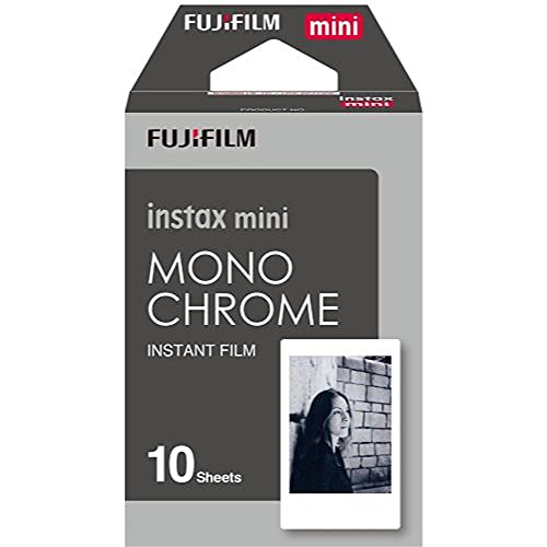 Fujifilm Instax Mini 11 Charcoal Grey Instant Camera Plus Matching Case, Photo Album and Fujifilm Character 10 Films (Monochrome)…