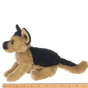 Bearington Lil' Chief Small Plush German Shepherd Stuffed Animal, 6.5 Inch