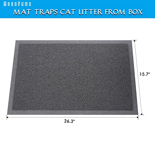 MEEXPAWS cat Litter Box Enclosure Furniture Hidden, Cat washroom Bench Storage Cabinet | Extra Large 36 x 20 x 20 in| Dog Proof | Waterproof Inside/Easy Clean | Easy Assembly | Odor Control |