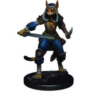 nolzurs d&d icons of the realms: premium painted miniatures - female tabaxi rogue