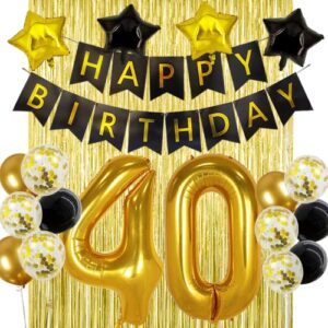 40th Birthday Decorations for Men 40th Birthday Decorations for Women 40 Birthday Balloons 40th Birthday Decor
