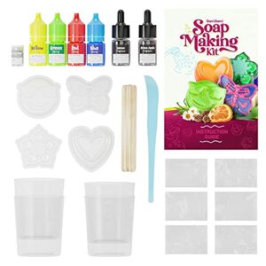 Dan&Darci Soap Making Kit for Kids - Crafts Science Toys - Birthday Gifts for Girls and Boys Age 6-12 Years Old Girl DIY Soap Kits - Best Educational Craft Activity Gift for 6-12 Year Old Kids