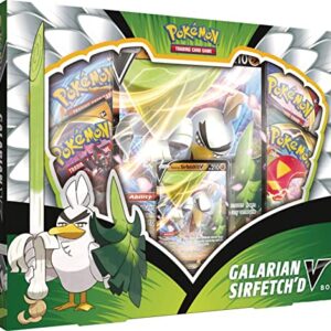 Pokemon TCG: Galarian Sirfetch'd V Box, Multicolor