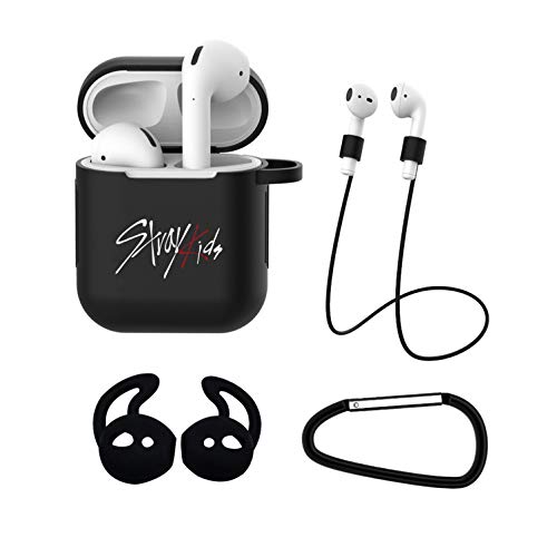 4pcs Kpop Stray Kids Earphones Case for Airpods 1 2 3 Pro Silicone Cover Set