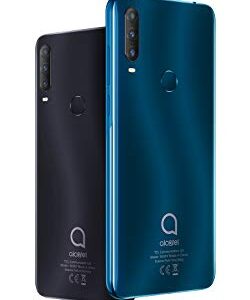 Alcatel 1S 2020 5028A 4G LTE 6.22" HD+, Octa-Core, Triple Camera, 32GB/3GB, 4000 mAh, Android 10.0 (GSM Only Not CDMA) (Agate Green)