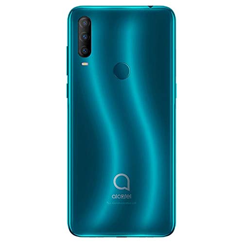 Alcatel 1S 2020 5028A 4G LTE 6.22" HD+, Octa-Core, Triple Camera, 32GB/3GB, 4000 mAh, Android 10.0 (GSM Only Not CDMA) (Agate Green)