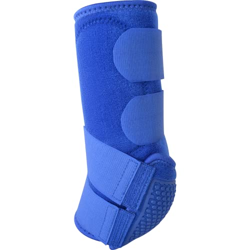 Classic Equine Flexion by Legacy2 Front Support Boots, Blue, Large