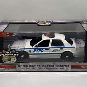 Greenlight 85513 Hot Pursuit - 2011 Ford Crown Victoria Police New York City Police Dept (NYPD) 1/24 Scale