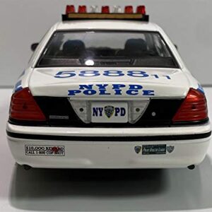 Greenlight 85513 Hot Pursuit - 2011 Ford Crown Victoria Police New York City Police Dept (NYPD) 1/24 Scale