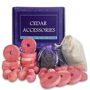 cedar space cedar blocks for clothes storage-36 pcs 100% aromatic red cedar wood protection for wardrobe closet clothes storage