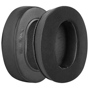 Geekria Sport Extra Thick Cooling Gel Replacement Ear Pads for Sony WH-CH700N, WH-CH710N, WH-CH720N Headphones Earpads, Headset Ear Cushion Repair Parts (Black)