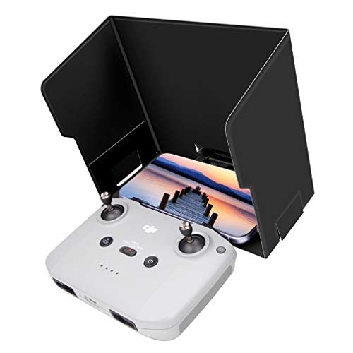 Hanatora 4.7-6.9 inch Phone Sun Hood Shade for DJI Mavic 3,Mini 2,Mini 3 Pro,Air 2S,Mavic Air 2 Remote Controller,Foldable Smarphone Monitor Sunshade Accessories