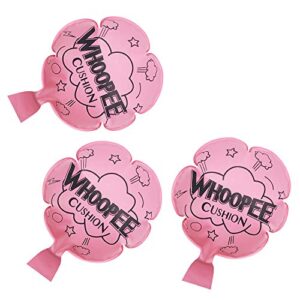 yuesuo [3 pack] no powder whoopee cushion set woopie cushion party favor joke ideas for [6 inch][no automatic inflation][reward][prank gag][novelty trick joke] gift and toy for kids,boys,girls