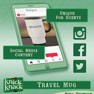 Knick Knack Gifts got complainer? - 14oz Stainless Steel Travel Mug, Silver