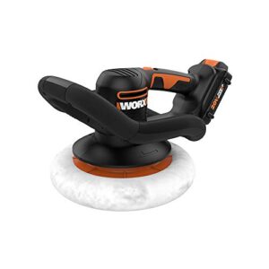 worx wx856l 20v power share 10" cordless polisher & buffer