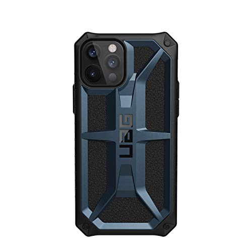 URBAN ARMOR GEAR UAG Designed for iPhone 12 Case/iPhone 12 Pro Case [6.1-inch Screen] Rugged Lightweight Slim Shockproof Premium Monarch Protective Cover, Mallard