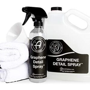 Adam’s Graphene Detail Spray Refill Kit - Extends Protection of Waxes, Sealants, & Coatings | Quick, Waterless Detailer For Car Detailing | Clay Bar, Drying Aid, Add Shine Gloss Ceramic Protection