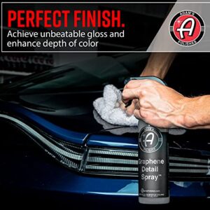 Adam’s Graphene Detail Spray Refill Kit - Extends Protection of Waxes, Sealants, & Coatings | Quick, Waterless Detailer For Car Detailing | Clay Bar, Drying Aid, Add Shine Gloss Ceramic Protection