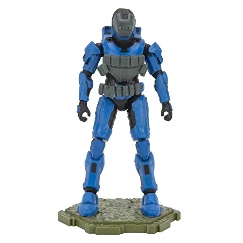 HALO 4” Hero Mission Pack - Spartan Gungnir and Elite Mercenary Action Figures Plus Weapons Infinite Accessories - UNSC Checkpoint