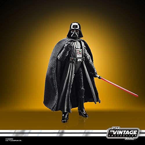 STAR WARS The Vintage Collection Darth Vader Toy, 3.75-Inch-Scale Rogue One: A Story Action Figure, Toys for Kids Ages 4 and Up, Black