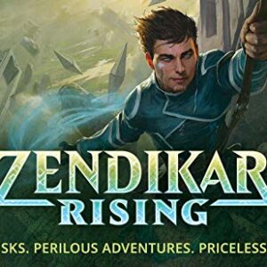 Magic The Gathering Zendikar Rising Collector Booster (12 Packs) & 2 Box Toppers