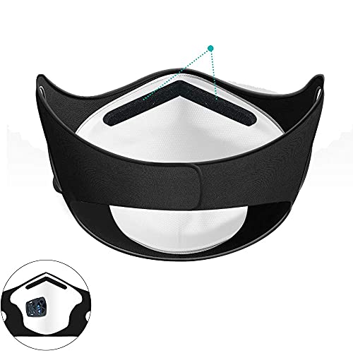 Personal Wearable Air Purifiers，Travel-Size Air Purifiers,Head-Mounted Portable Mini Air Purifier,Used for Tourism, Running, Cycling, Mountaineering, Outdoor Sports (Full Set,Black)