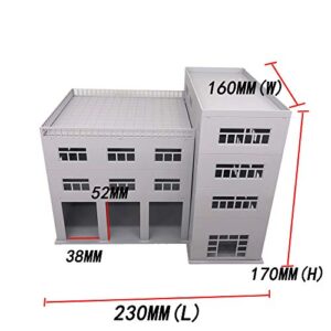 Outland Models Railroad Scenery 3-Stall Truck Garage/Engine House HO Scale 1:87