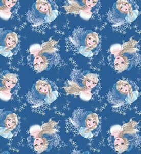 disney frozen ii elsa fabric by the yard cotton face mask craft sewing
