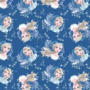 Disney Frozen II Elsa Fabric by The Yard Cotton Face Mask Craft Sewing