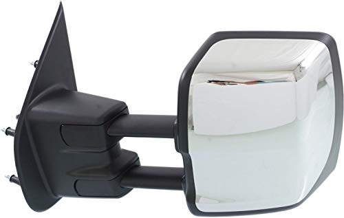 Garage-Pro Mirror Compatible with 2012-2021 Nissan NV1500, 2012-2021 NV2500 and 2012-2021 NV3500 Towing, Driver Side, Heated, Power Glass, Blind Spot Glass