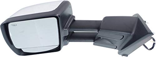 Garage-Pro Mirror Compatible with 2012-2021 Nissan NV1500, 2012-2021 NV2500 and 2012-2021 NV3500 Towing, Driver Side, Heated, Power Glass, Blind Spot Glass